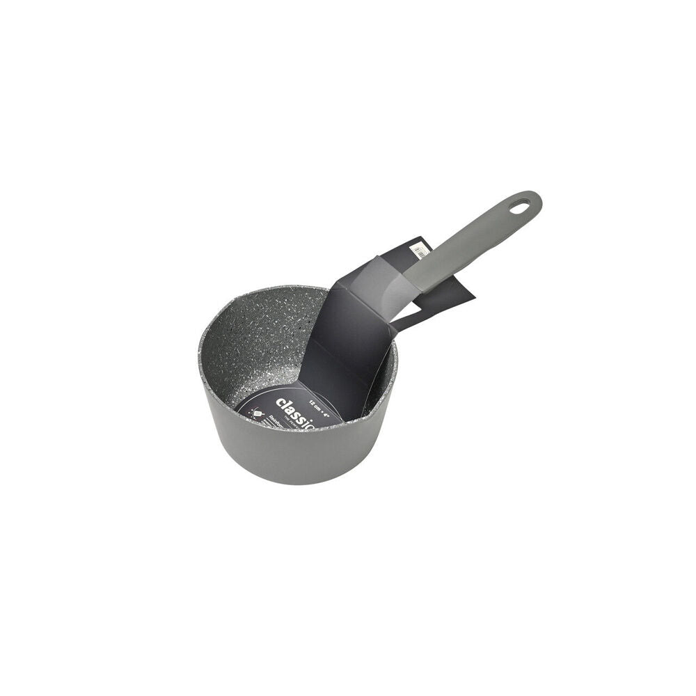 Classica Mini Milk Pot Round Non-Stick Sauce Pan 12 cm Grey