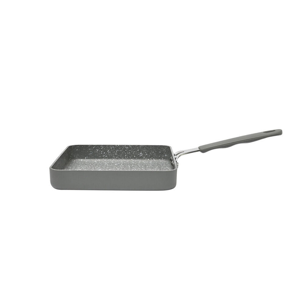 2PK Classica Mini Grill Square Pan Non-Stick 14cm Grey