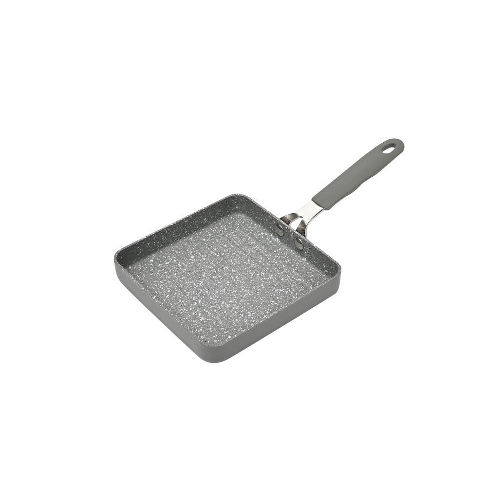 2PK Classica Mini Grill Square Pan Non-Stick 14cm Grey