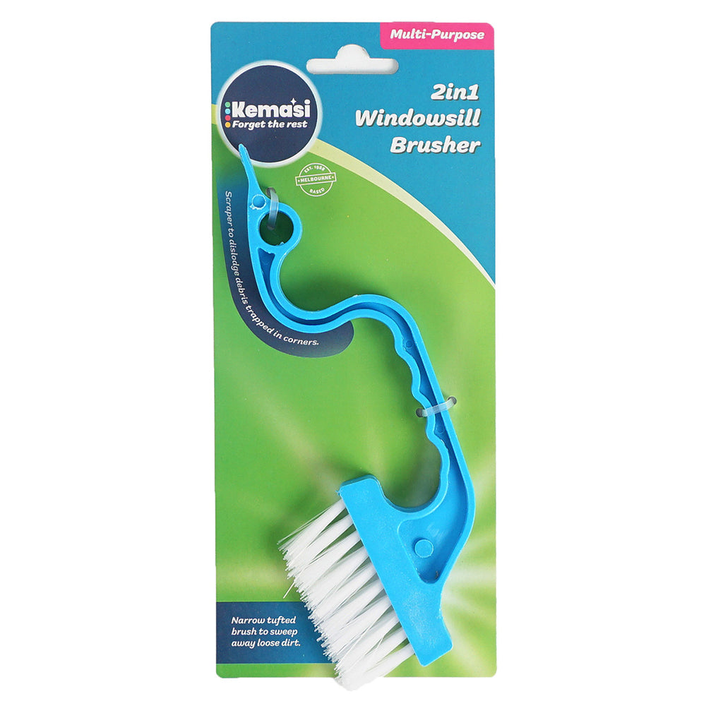 12PK kemasi 2 In 1 Window Sill Brusher Home/House Lounge Room Cleaning