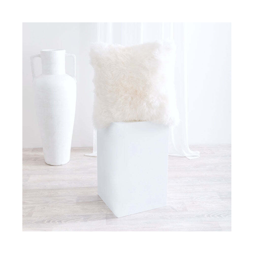 Huxford Grove The Gulgong Sheepskin Cushion Square 50cm - Ivory
