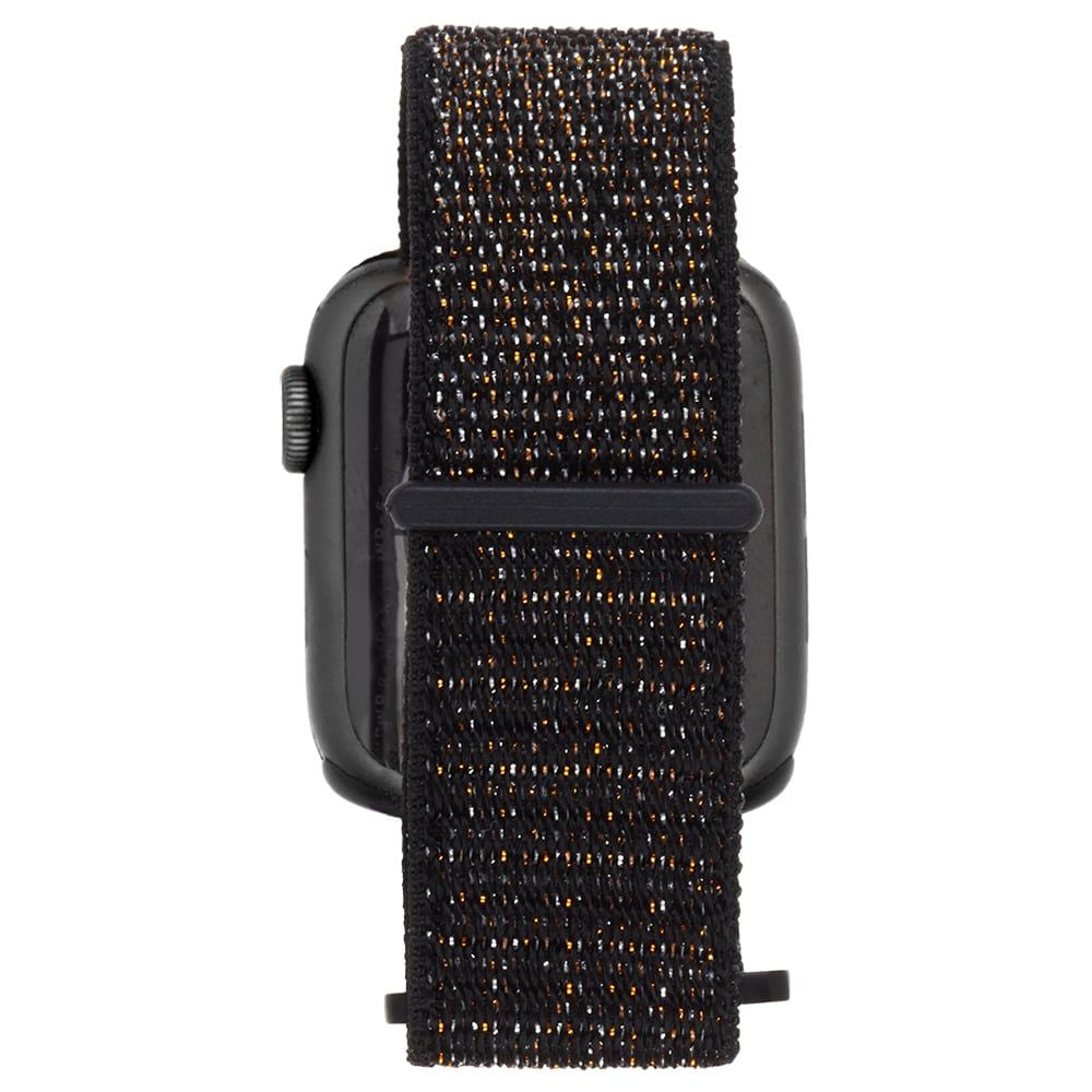 Case-Mate Nylon Sport Apple Watch Band 42-44mm - Mixed Metallic Black