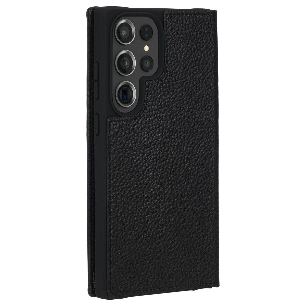 Case-Mate Wallet Folio Antimicrobial Phone Case For Samsung Galaxy S23 Ultra Black