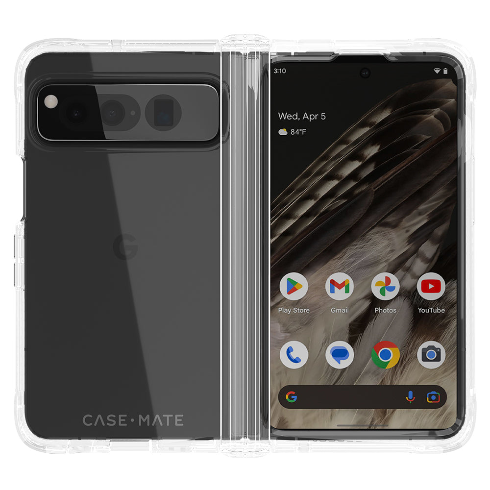 Case-Mate Tough Plus Case Cover For Google Pixel Fold - Clear