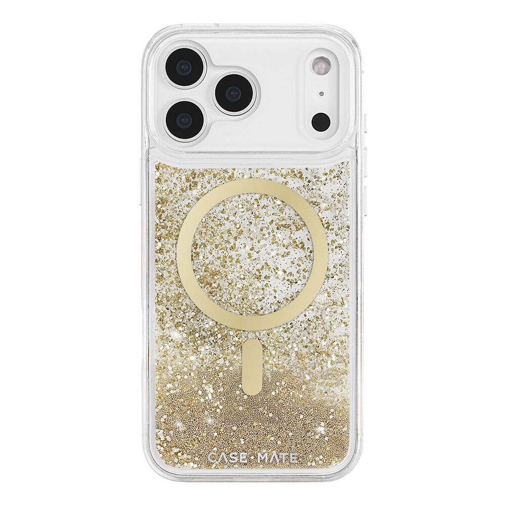 Case-Mate Waterfall MagSafe Phone Case For iPhone 17 Pro Max 6.9in Gold