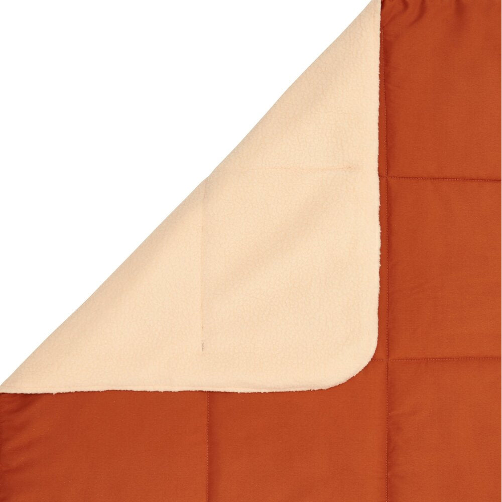 Coleman Sleeping Bag Fleece Blanket Outdoor Camping/Hiking Orange