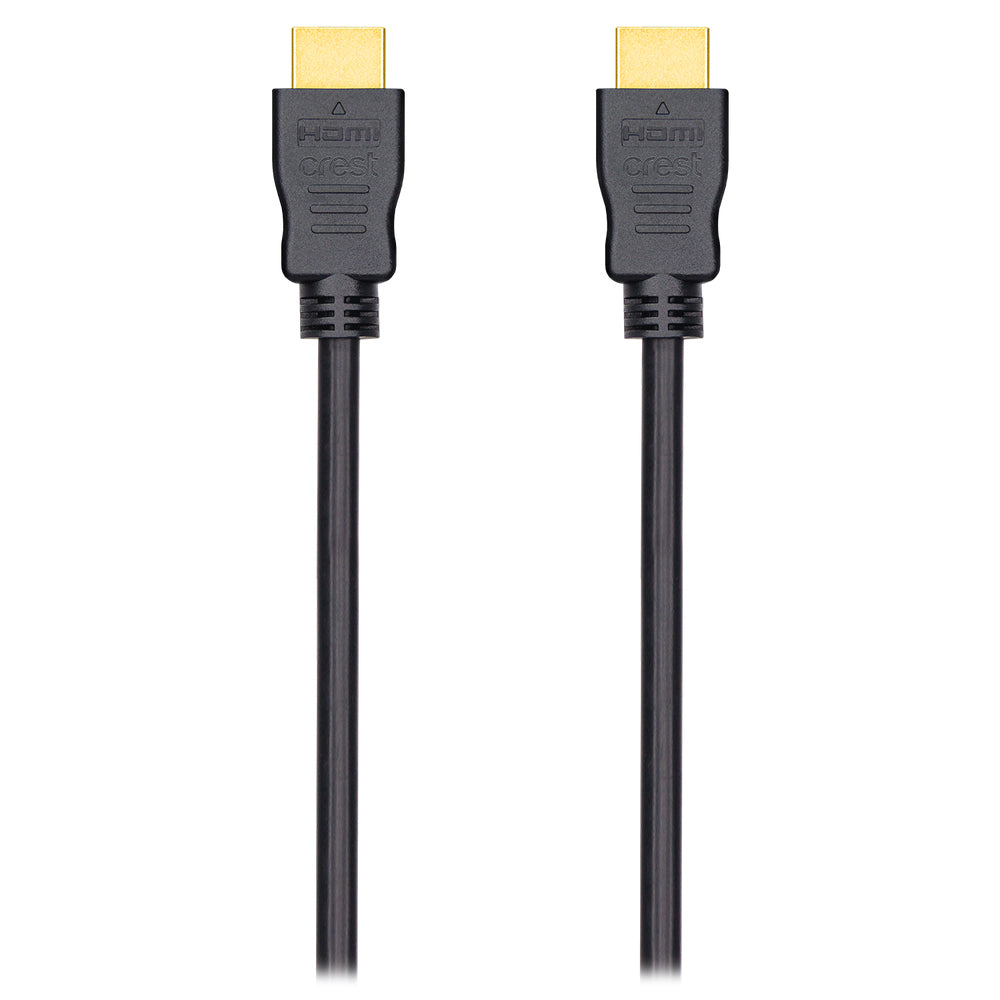 Crest 3m/10.2Gbps HDMI Male To Male Cable w/ Ethernet - Black