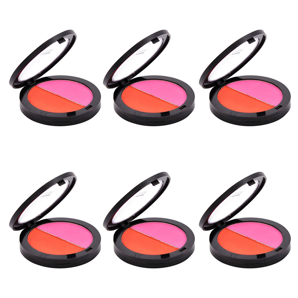 6PK BYS Blush Duo Colour Me Happy 2 Shades Face Makeup