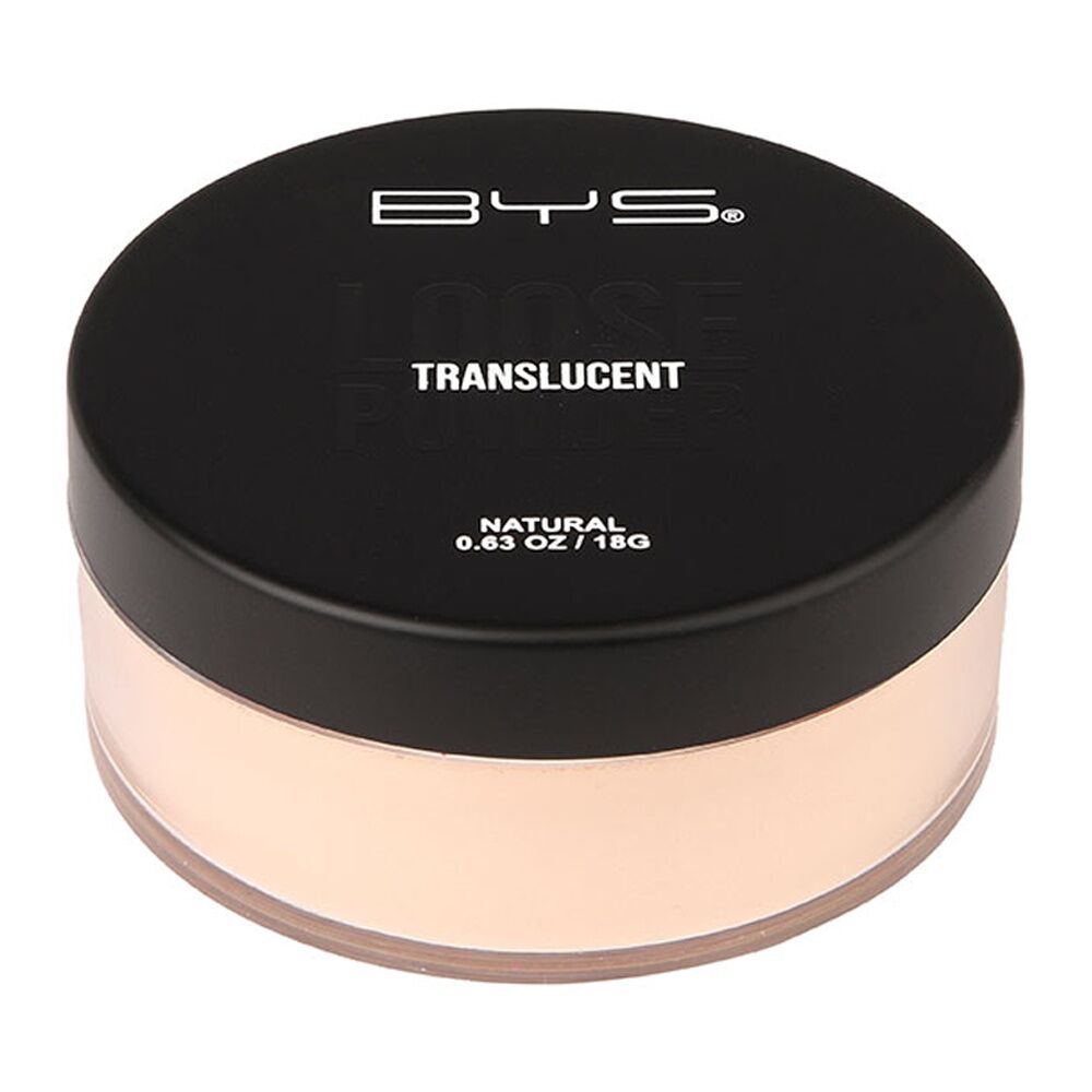 BYS Translucent 18g Loose Powder Makeup Cosmetics - Natural