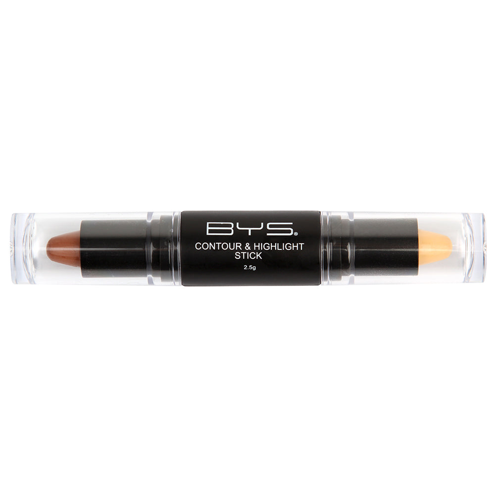 BYS Contour & Highlight 2.5g Duo Stick Face Makeup - Shade #02