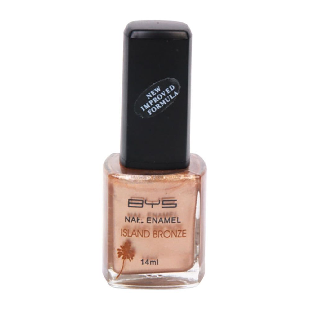 2PK BYS 14ml Nail Polish Island Bronze - Gold Boom