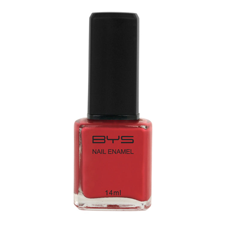 2PK BYS 14ml Nail Polish Kiss Me Coral Red