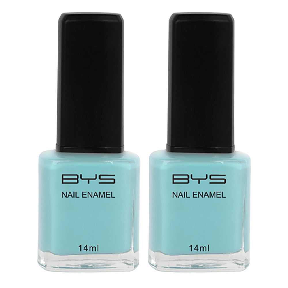 2PK BYS 14ml Nail Polish Sky's The Limit Blue