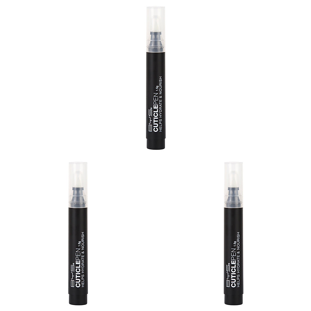 3PK BYS Cuticle Pen Oil Based 1.5g