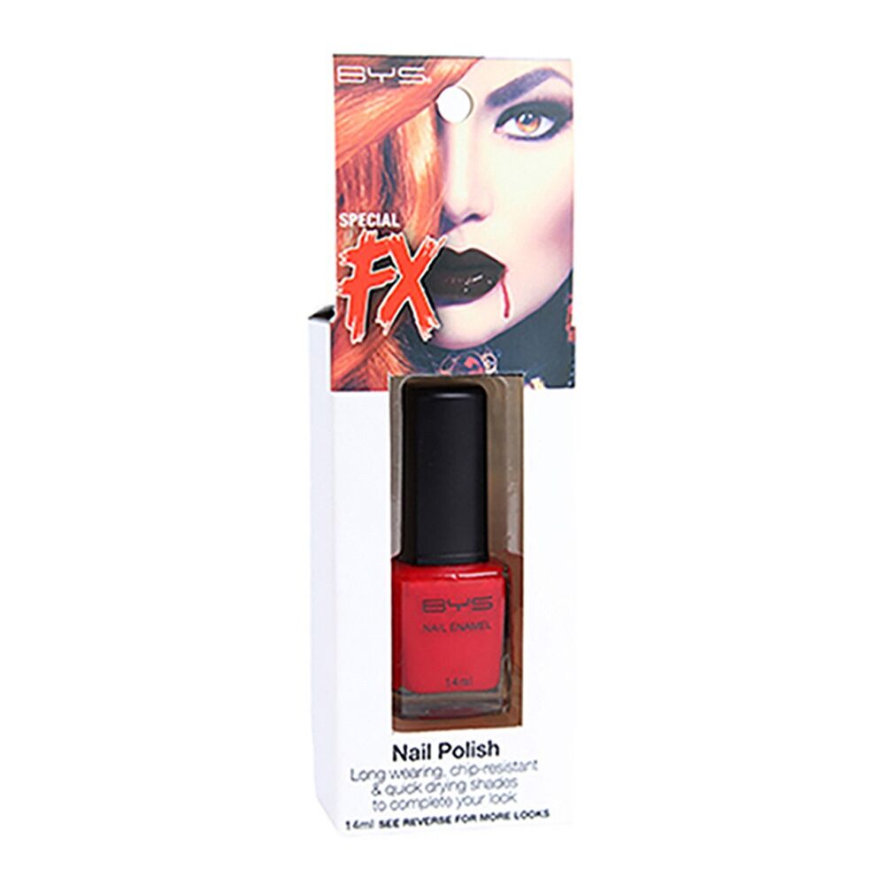 2PK BYS 14ml Nail Polish Red