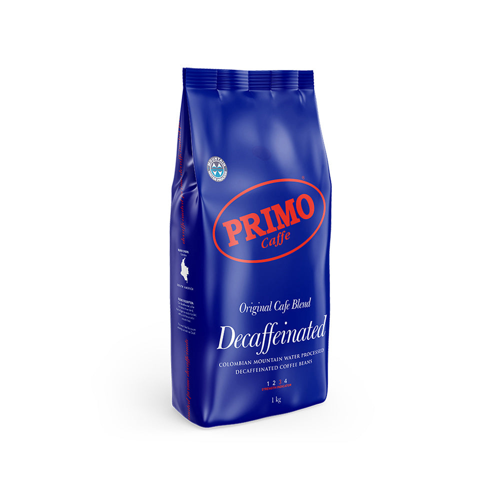 Primo Caffe 1KG Decafe Coffee Beans w/Process