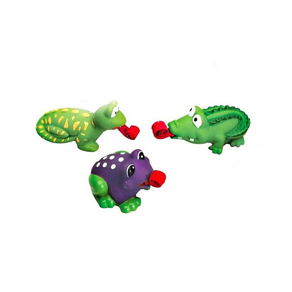 3PK Fumfings Novelty Long Tongue Creatures 6-8cm - Assorted