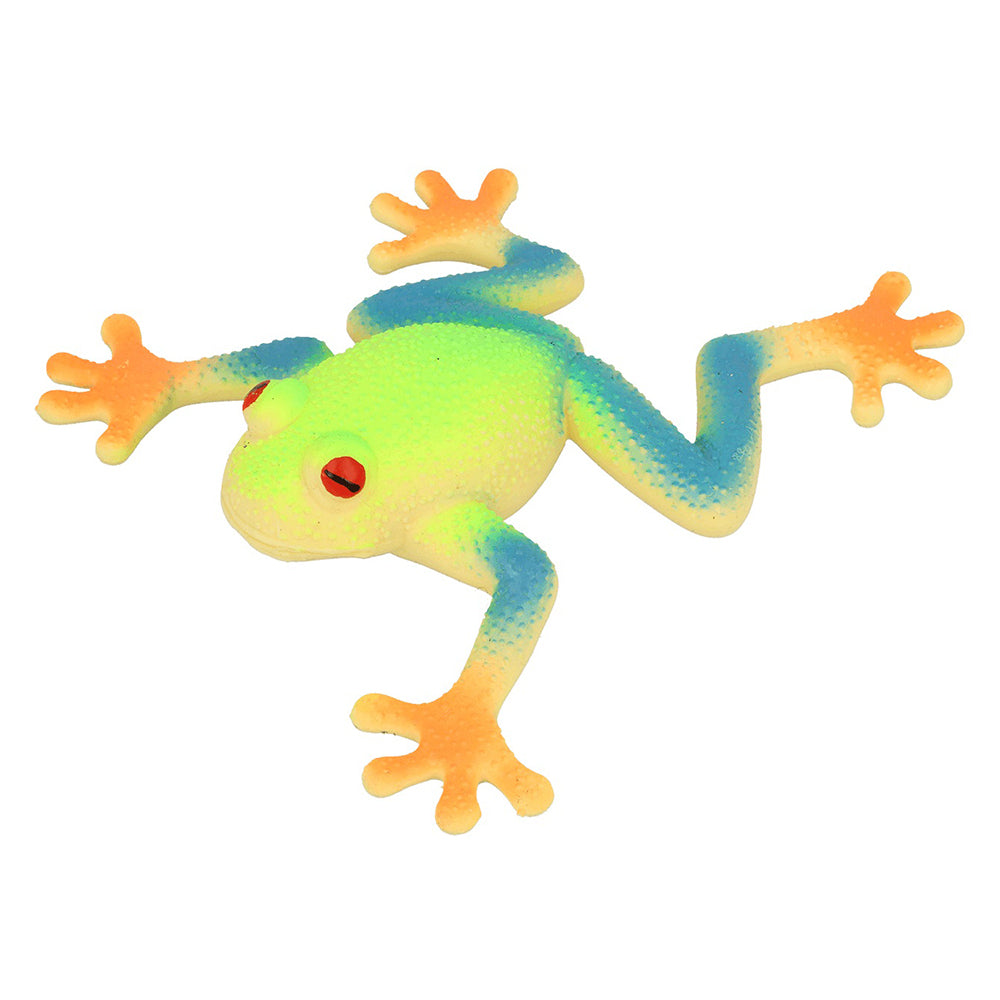 3PK Fumfings Animal Stretchy Beanie 16cm Red Eyed Tree Frog