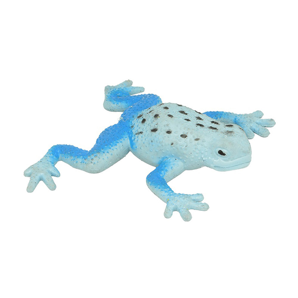 3PK Fumfings Animal Stretchy Beanie 14cm Blue Poison Dart Frog