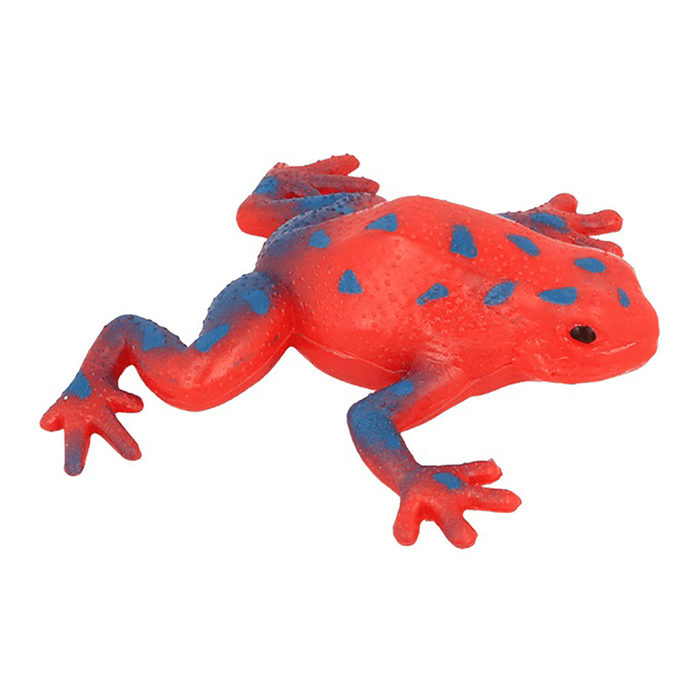 3PK Fumfings Animal Stretchy Beanie 14cm Strawberry Frog