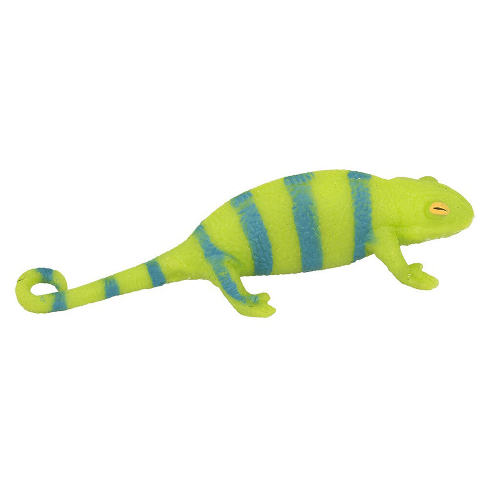 3PK Fumfings Animal Stretchy Beanie 20cm Chameleon