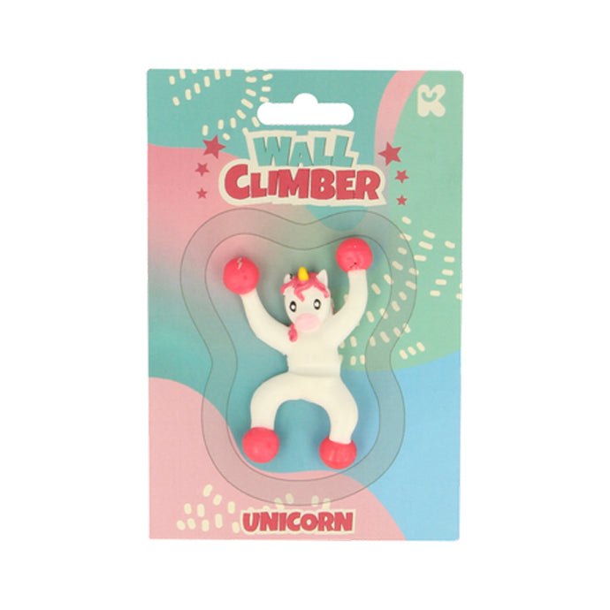 3PK Fumfings Novelty Unicorn Wall Climber 15cm