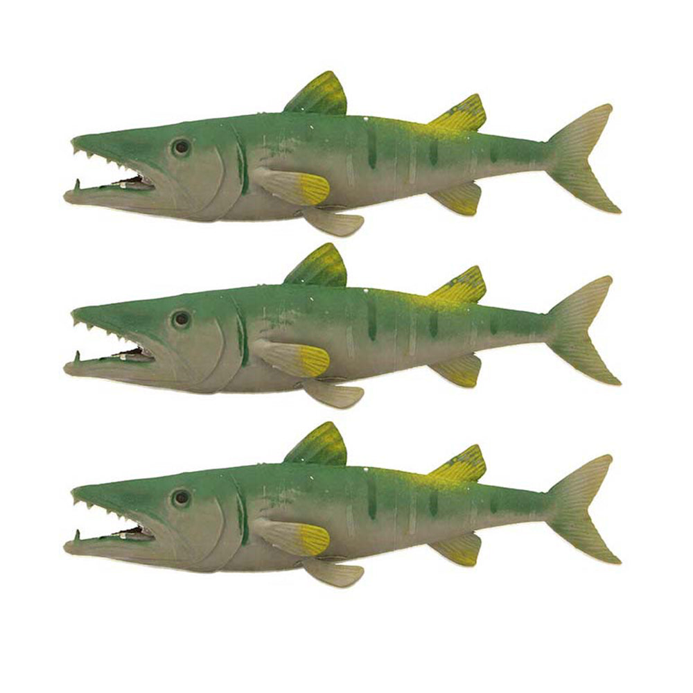 3PK Fumfings Animal Stretchy Beanie 20cm Baracuda
