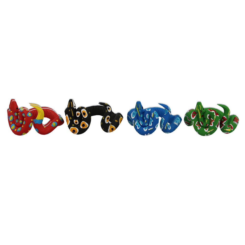 Fumfings Animal Coiled Snake Bracelet 7cm - Assorted