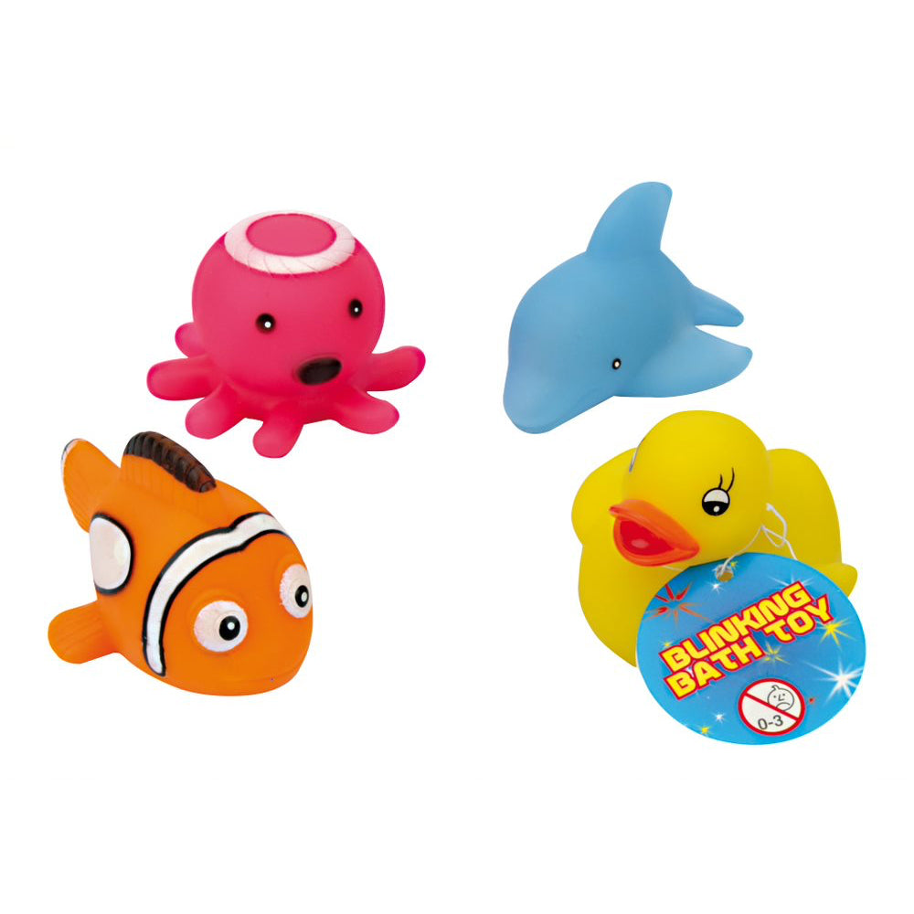 Fumfings Novelty Small Light-Up Bath Toys 5cm - Assorted