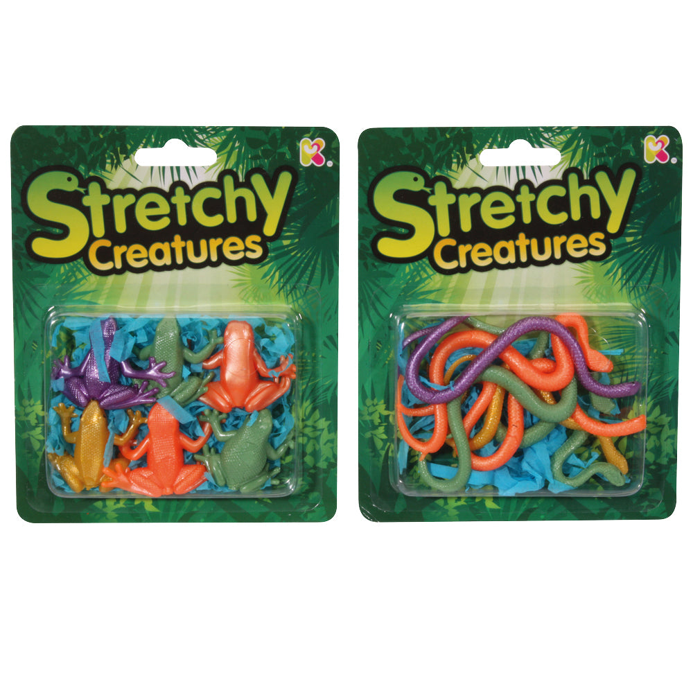 3PK Fumfings Animal Stretchy Creatures 16cm - Assorted