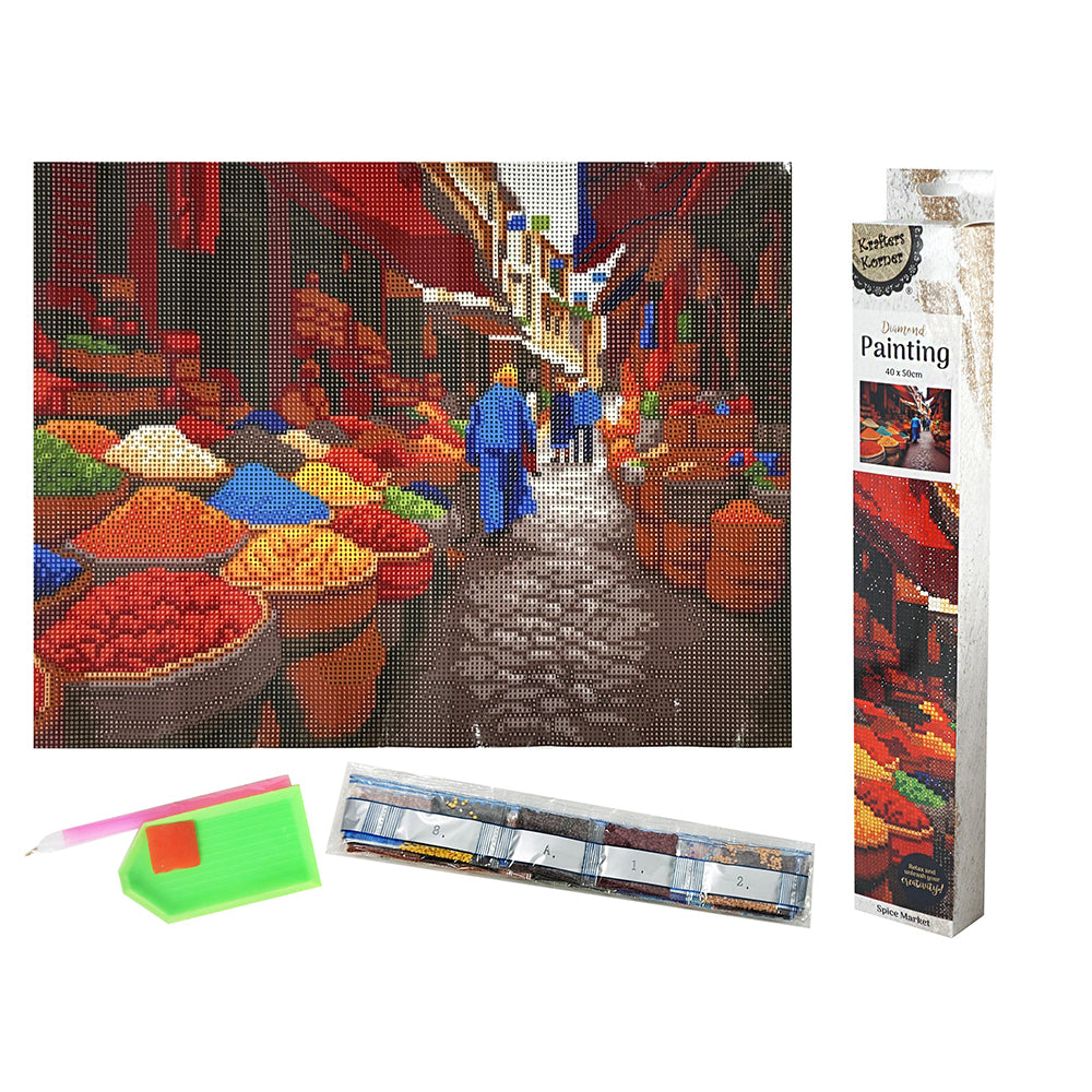 3PK Krafters Korner Diamond Painting 40x50cm Creative Kids/Childrens Craft 6+