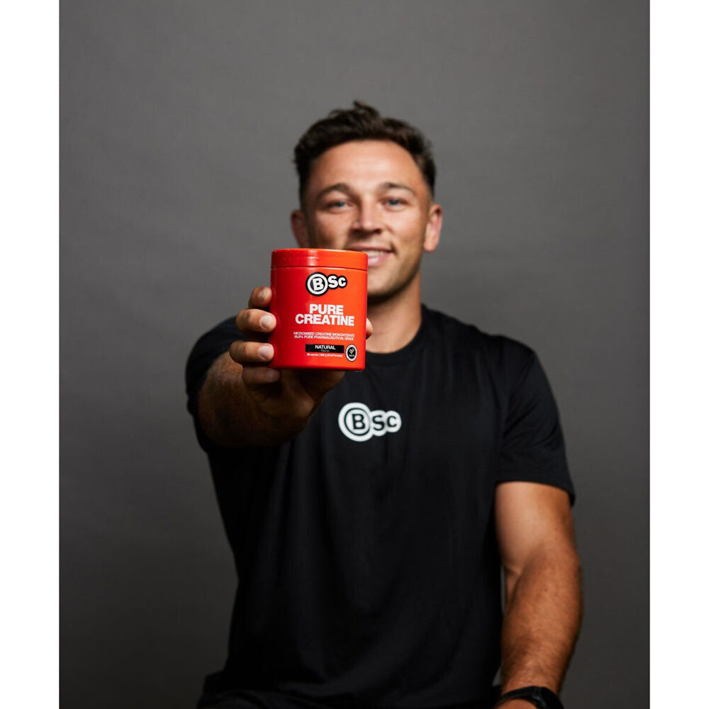 BSc Pure Micronised Creatine Monohydrate Powder 66 Serves 200g Unflavoured