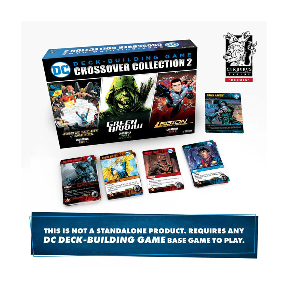 DC Comics Crossover Collection #2 DeckBuilding Game 15+