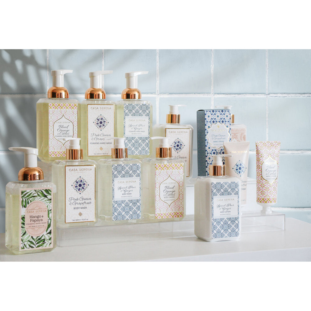 LVD Casa Serena 500ml Foaming Hand Wash Liquid - Blood Orange & Citrus