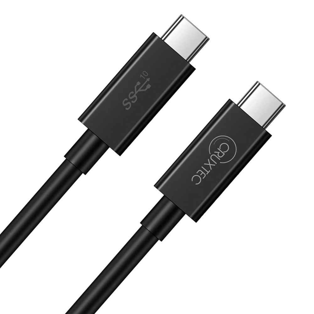 Cruxtec 1m USB-C to Type-C 4K@60Hz Laptop/Phone Sync & Charge Cable
