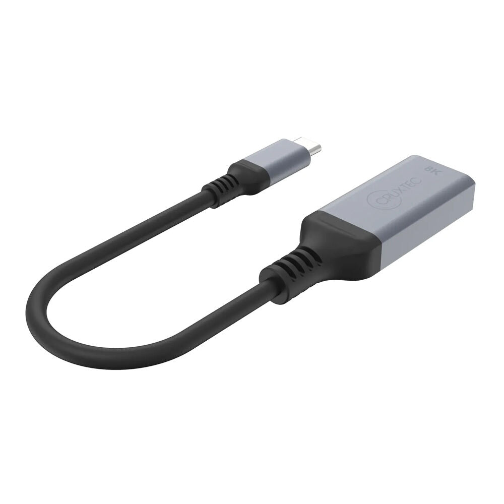 Cruxtec CTH8K-SG USB-C to HDMI Cable Adapter 8K/DSC/HDR Space Grey 15cm