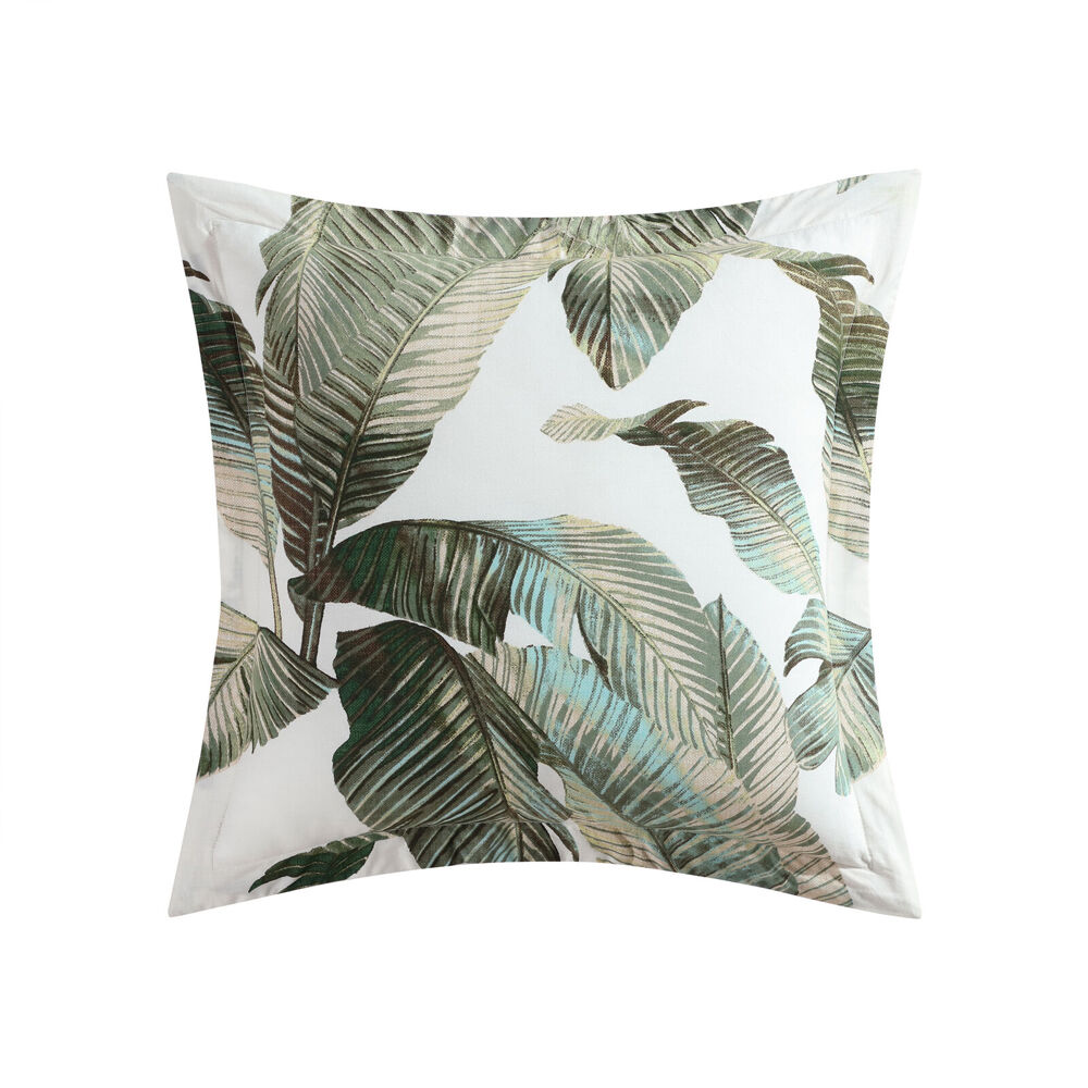 2PK Tommy Bahama 40x40cm Fiesta Palms Cushion Square Green