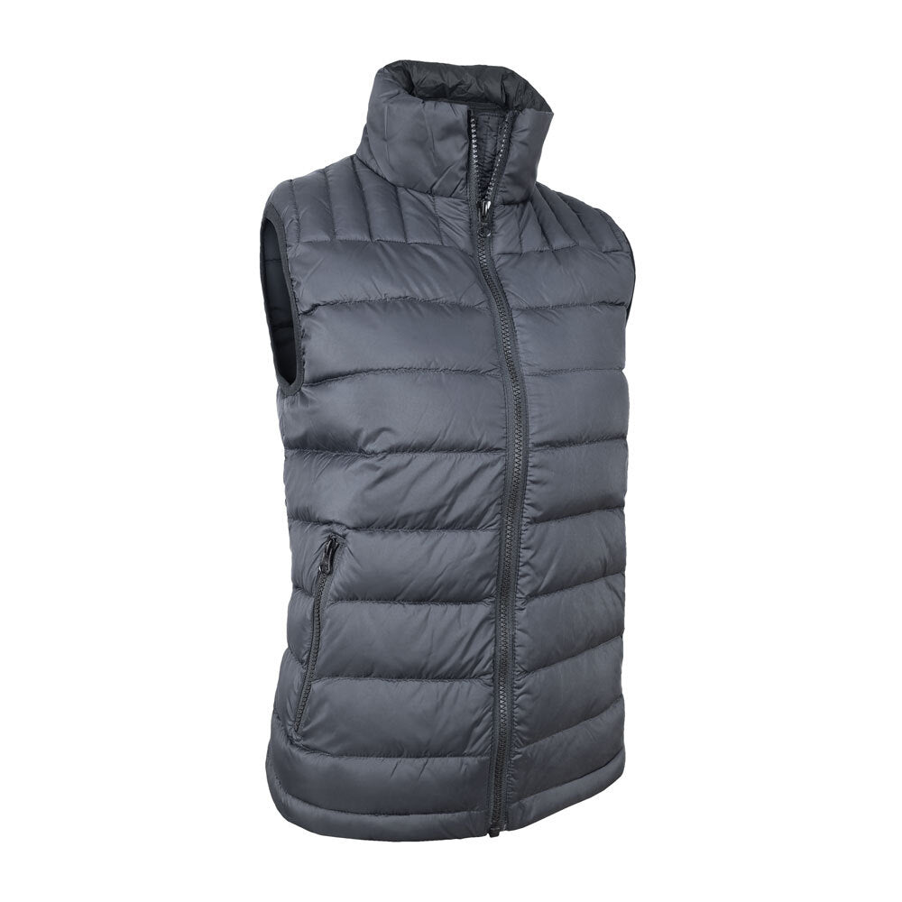 3 Peaks Women's Microlite Down Puffer Vest - Black 14