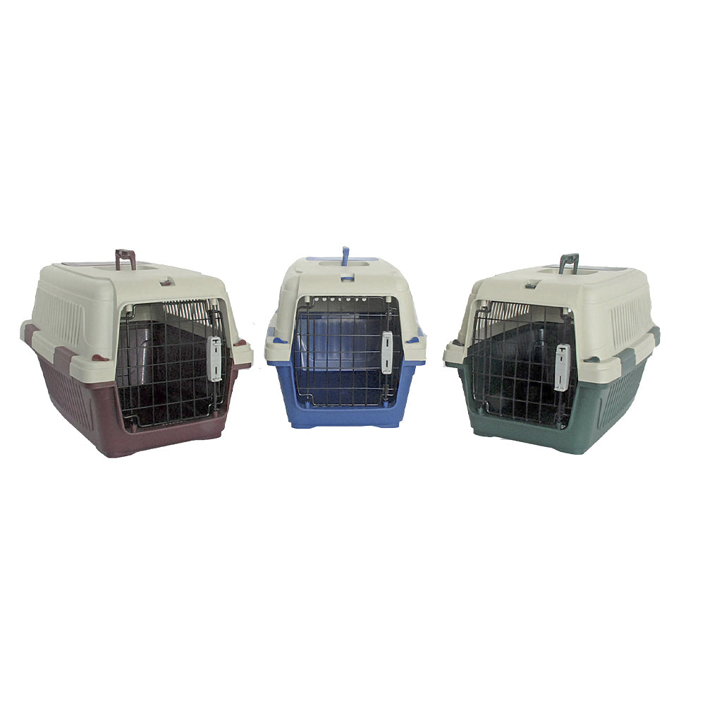 Showmaster Small Deluxe Plastic Pet/Cat/Dog Transport Carrier Assorted
