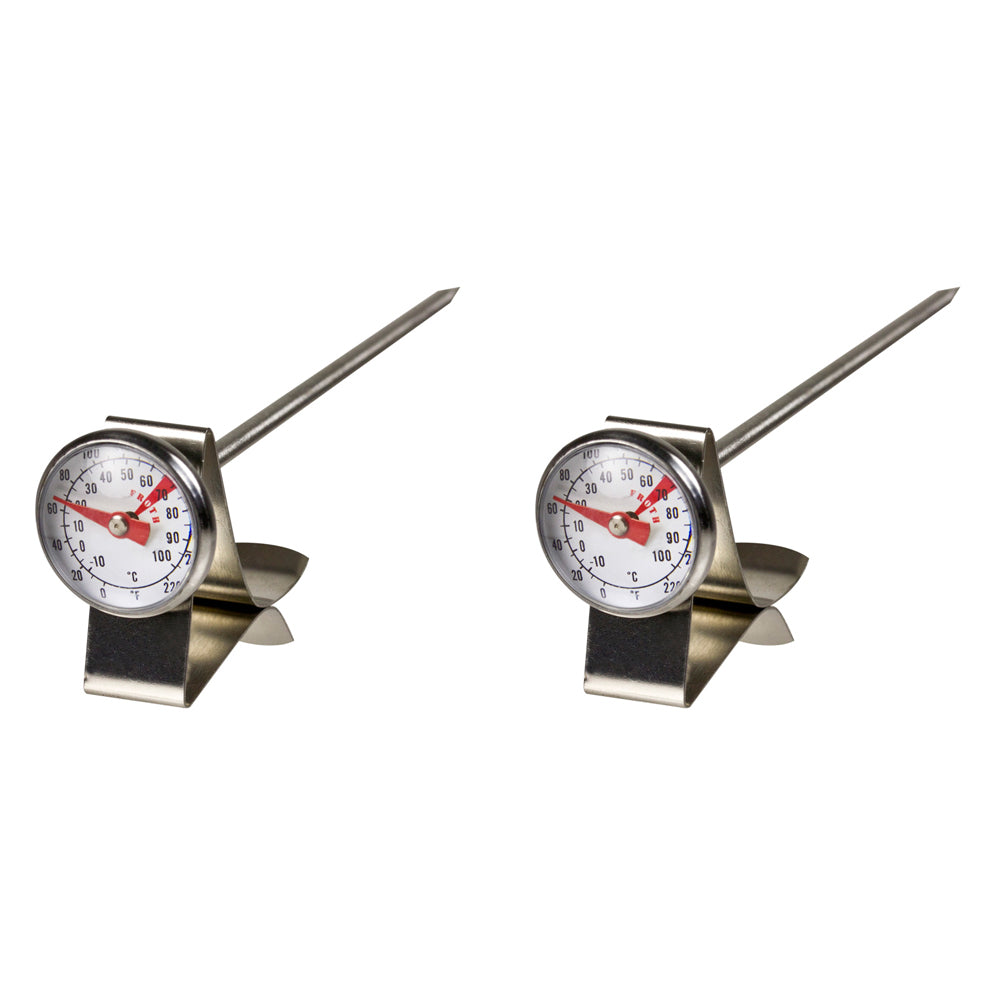 2PK Davis & Waddell Milk Frothing Thermometer 2x13cm -10°C to 100°C