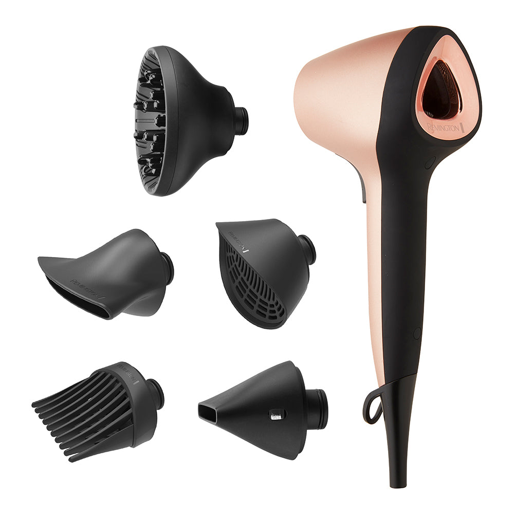 6pc Remington 1800W Air3D Plus Hair Dryer