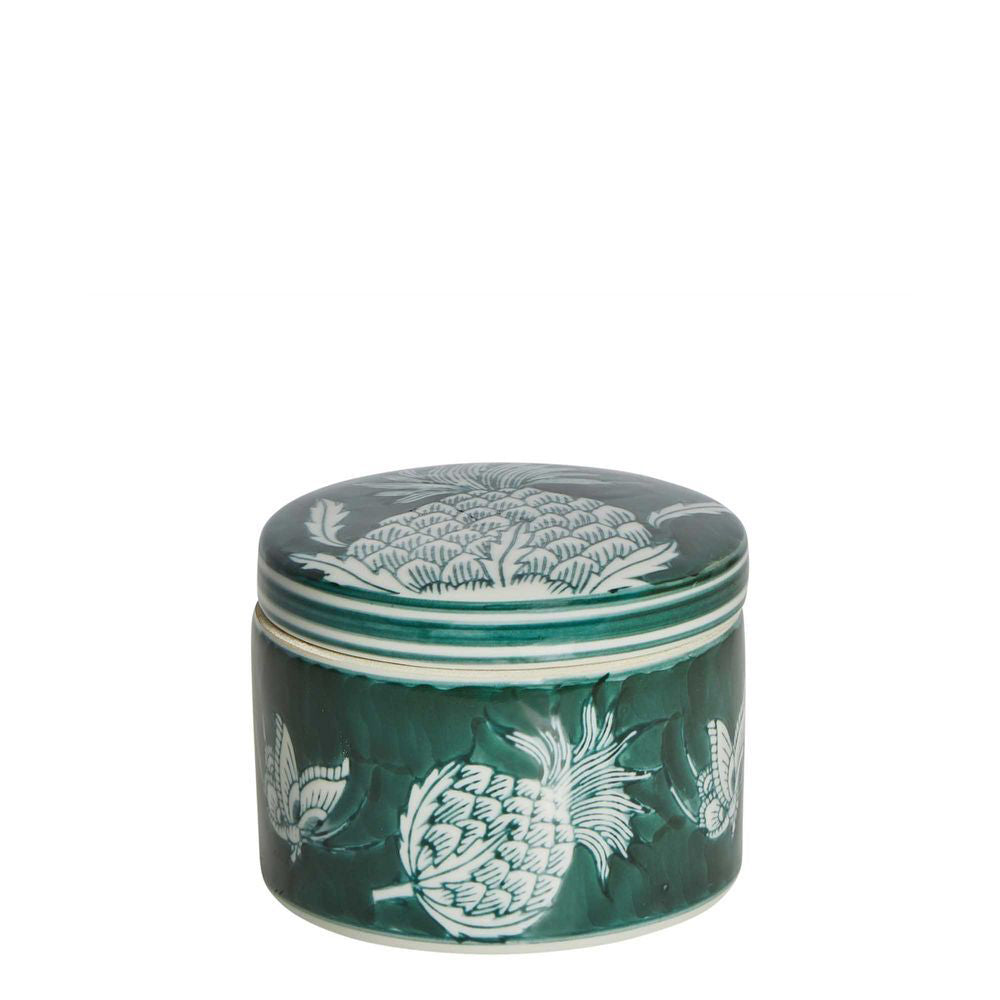 Belle Thistle Porcelain Jar Small DECORATOR - CLOCHES & JARS