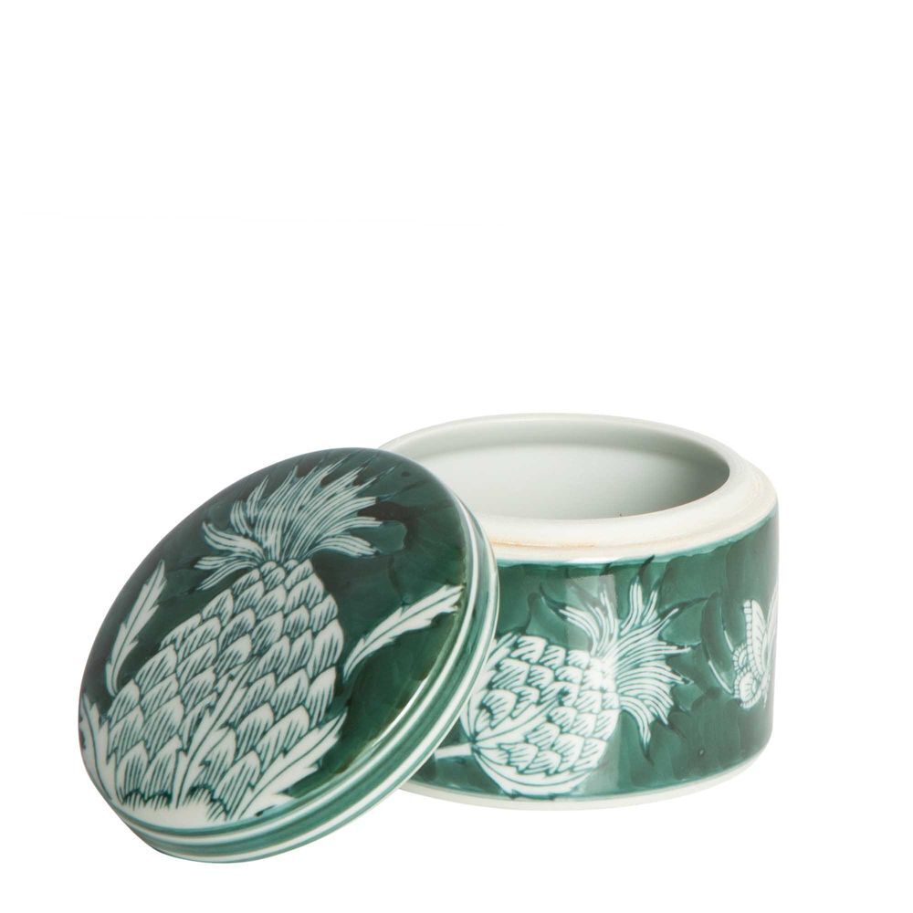 Belle Thistle Porcelain Jar Small DECORATOR - CLOCHES & JARS