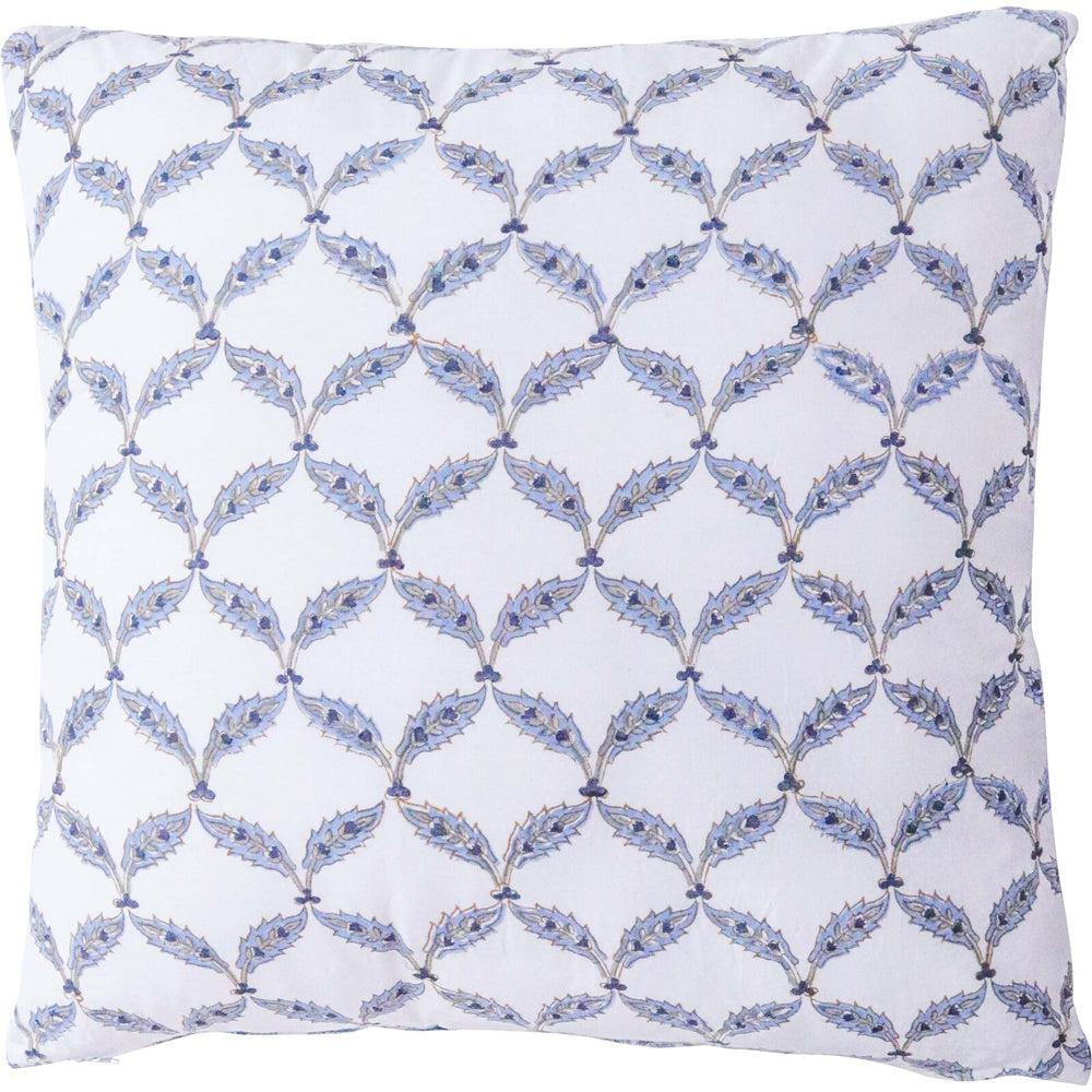 LVD Cotton Quilted Square Cushion/Piilow 55cm - Layla