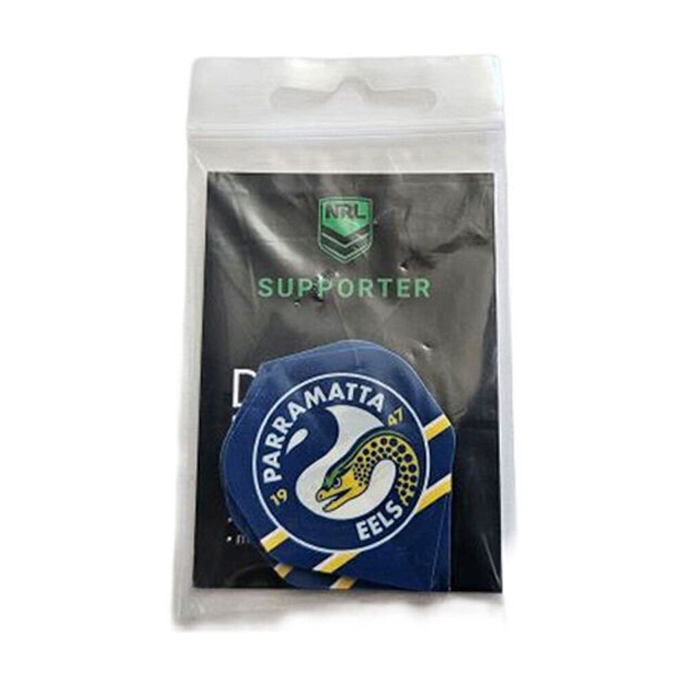 6x 3pc NRL Dart Flights Parramatta Eels Team Design Metronic Pack England Made