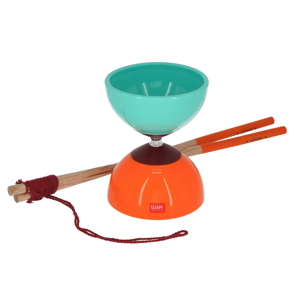 Legami Diabolo Chinese Yo-Yo w/ Wooden Stick Game Toy