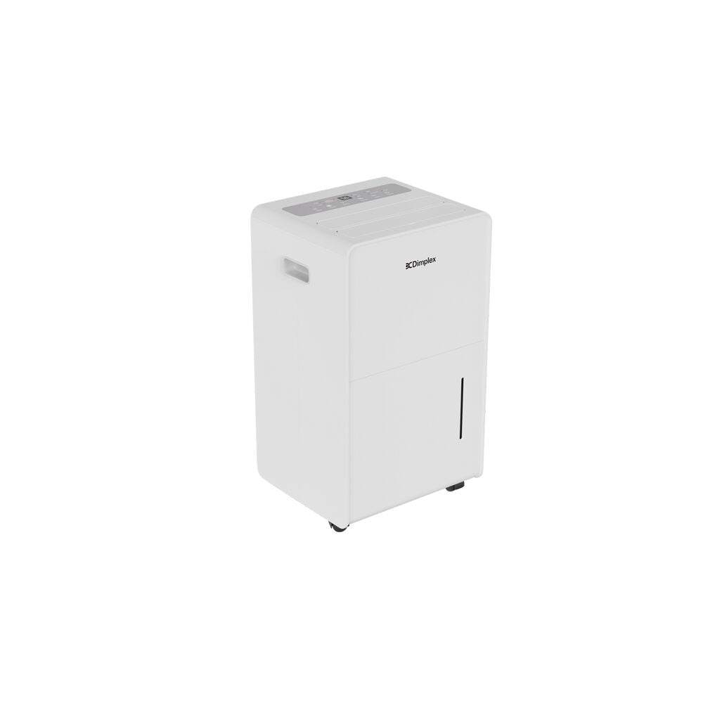 Dimplex 20L Room Portable Dehumidifier w/4L Tank 2 Fan Speeds 24 Hr Timer White
