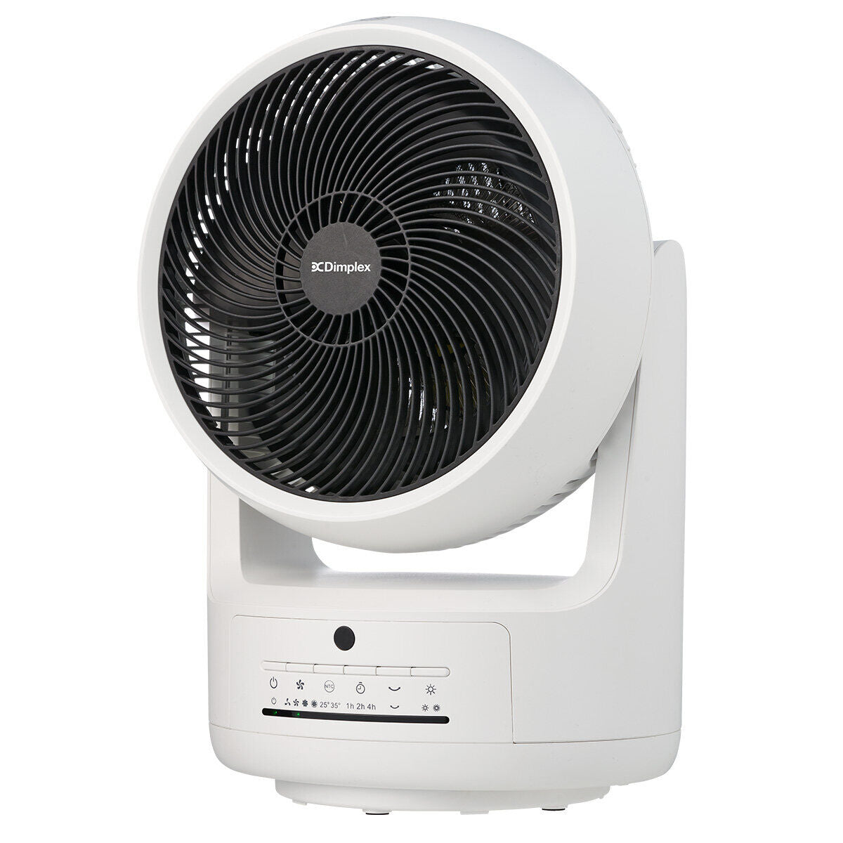 Dimplex DC Heat + Cool Air Circulator & Purifier Desk Fan - White