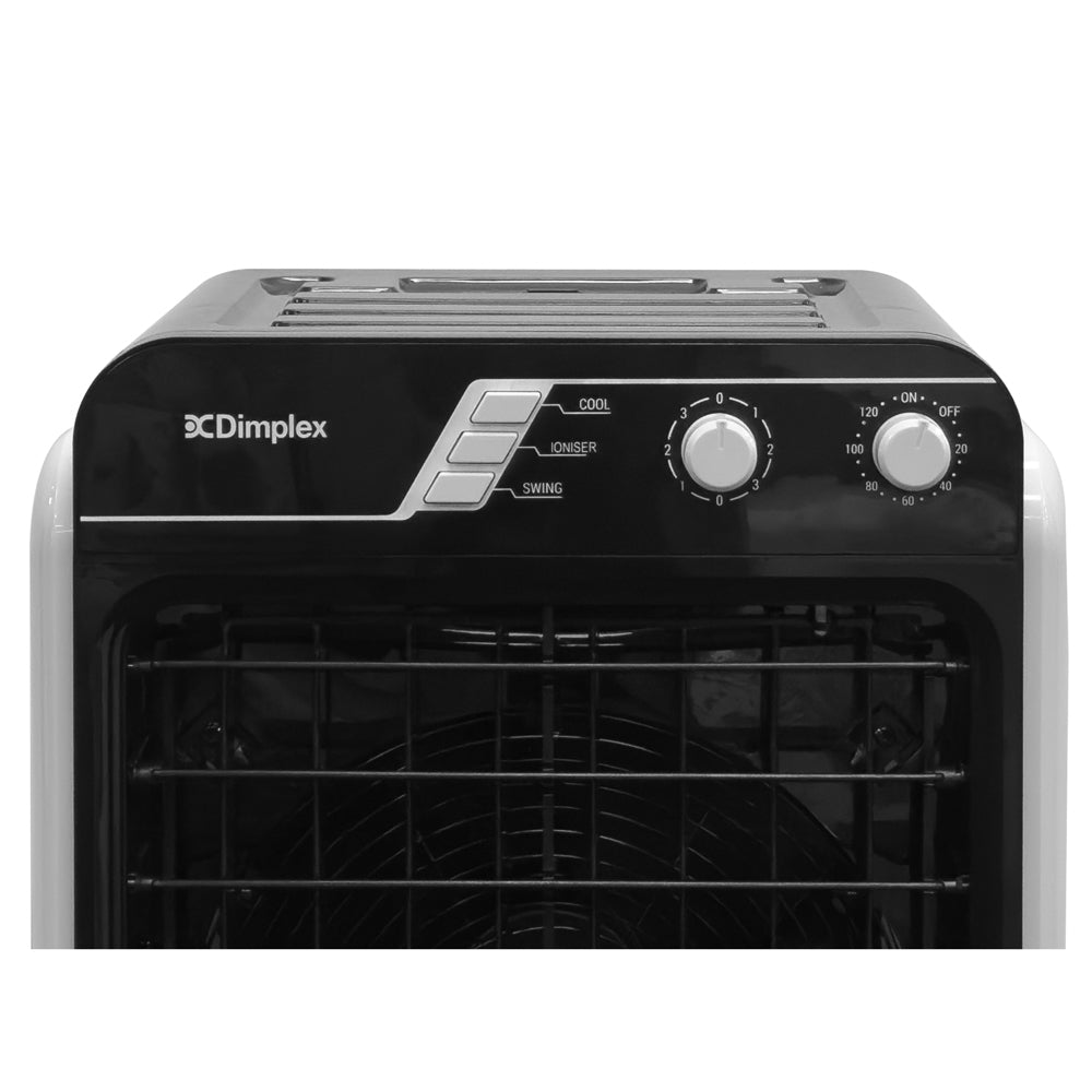 Dimplex 40L Evaporative Cooler Air Humidifier Auto Swing