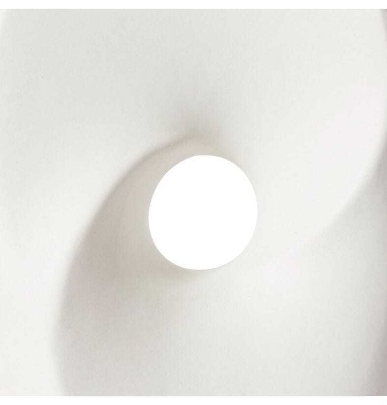 E Style 30cm Ceramic Georgia Sculpture - White